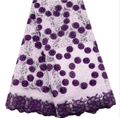 AFRICAN  FRENCH LACE FABRIC