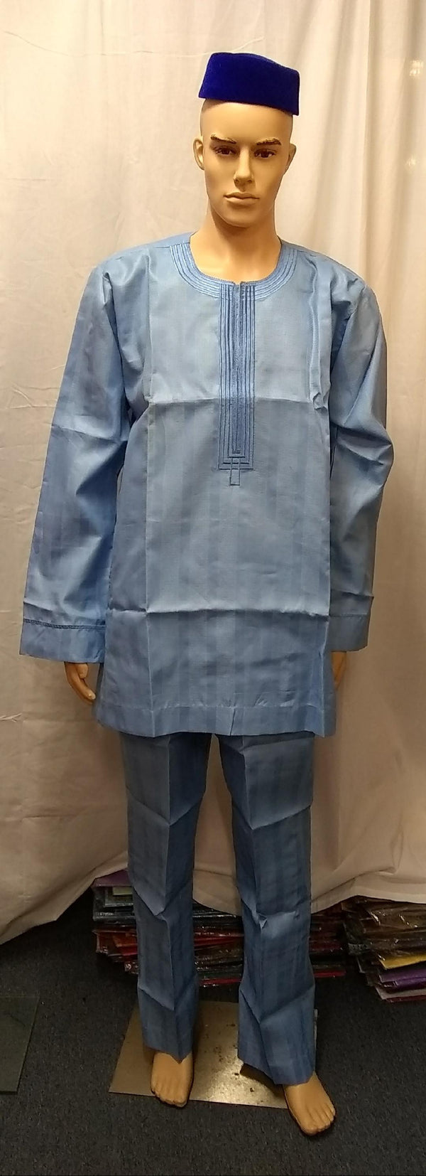 AFRICAN MEN'S COMPLETE  SET OF OUTFIT 11 - Ladybee Swiss Lace