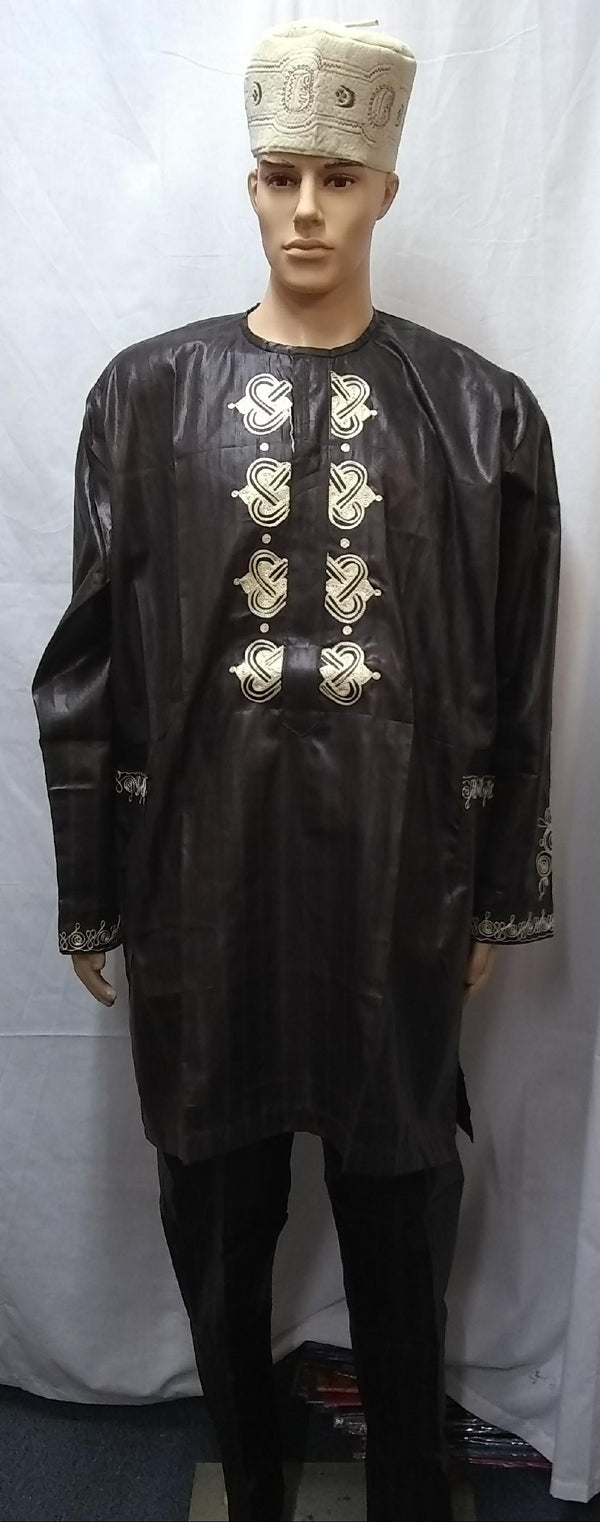 AFRICAN MEN'S COMPLETE  SET OF OUTFIT 7 - Ladybee Swiss Lace