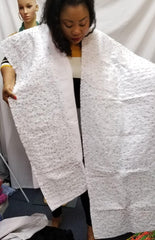 BRIDAL HEADTIE AND SHOULDER SHAWL SET FOR ALL OCCASION