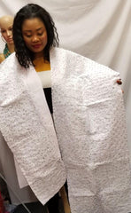 BRIDAL HEADTIE AND SHOULDER SHAWL SET FOR ALL OCCASION