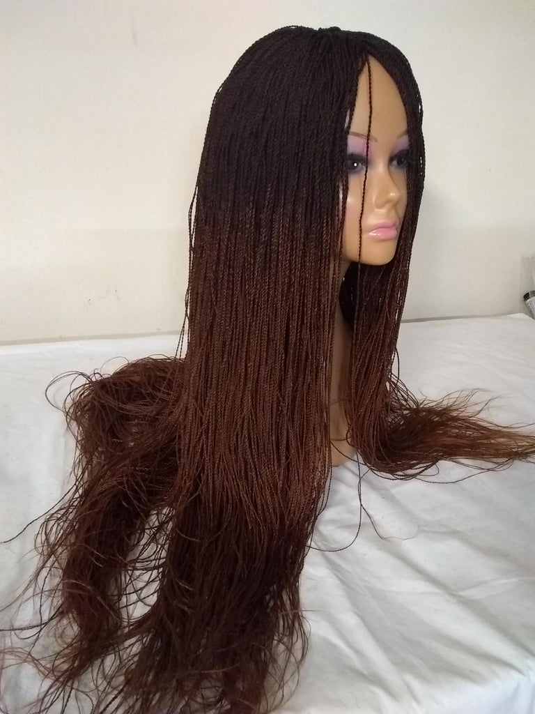 WIG MILLIONS BRAIDS  TOW TONES 24INCH - Ladybee Swiss Lace