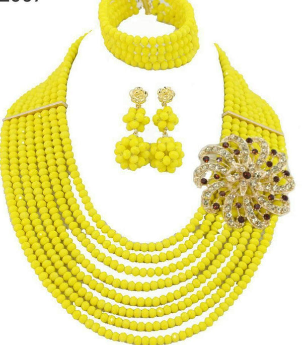 Beads Jewelry Set 6 - Ladybee Swiss Lace