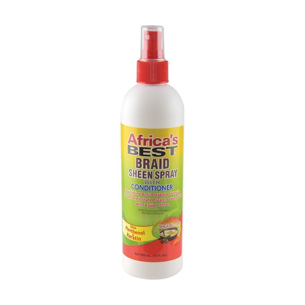 AFRICAS BEST BRAID SHEEN SPRAY/CONDITIONER 12 OZ