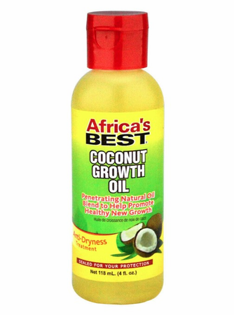 Africa's Best Coconut Growth Oil 4 oz