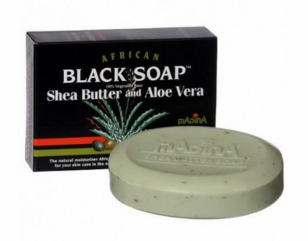African Black Soap Shea Butter & Aloe Vera 3.5 oz