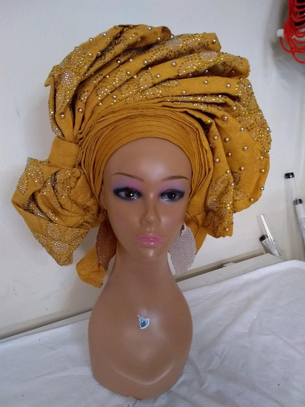 GOLD CLASSIC HEADTIE AUTO GELE