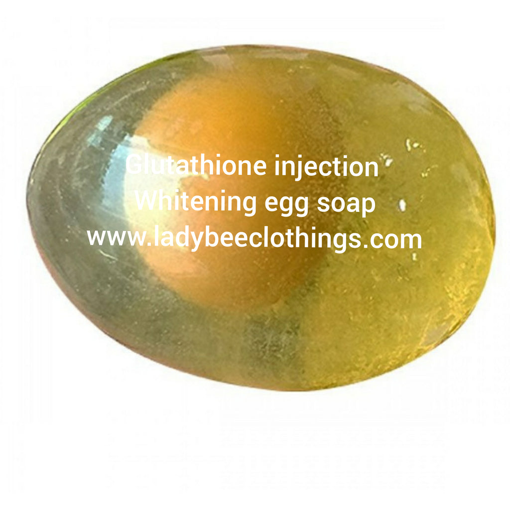 Glutathione injection whitening face soap