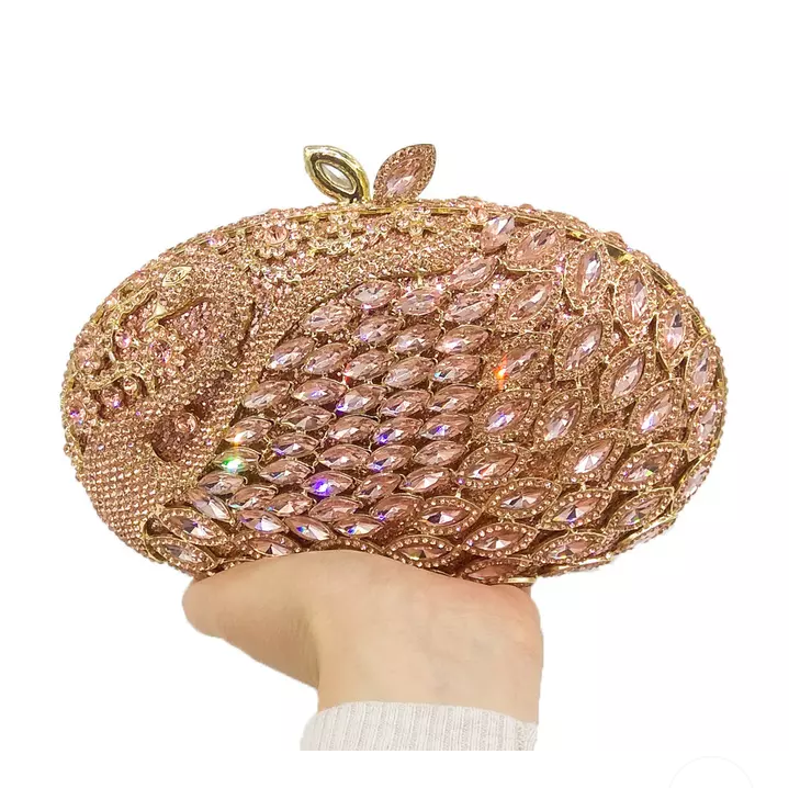 ELEGANT PINK EVENING BAG FOR ALL OCCATION - Ladybee Swiss Lace