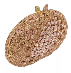 ELEGANT PINK EVENING BAG FOR ALL OCCATION - Ladybee Swiss Lace