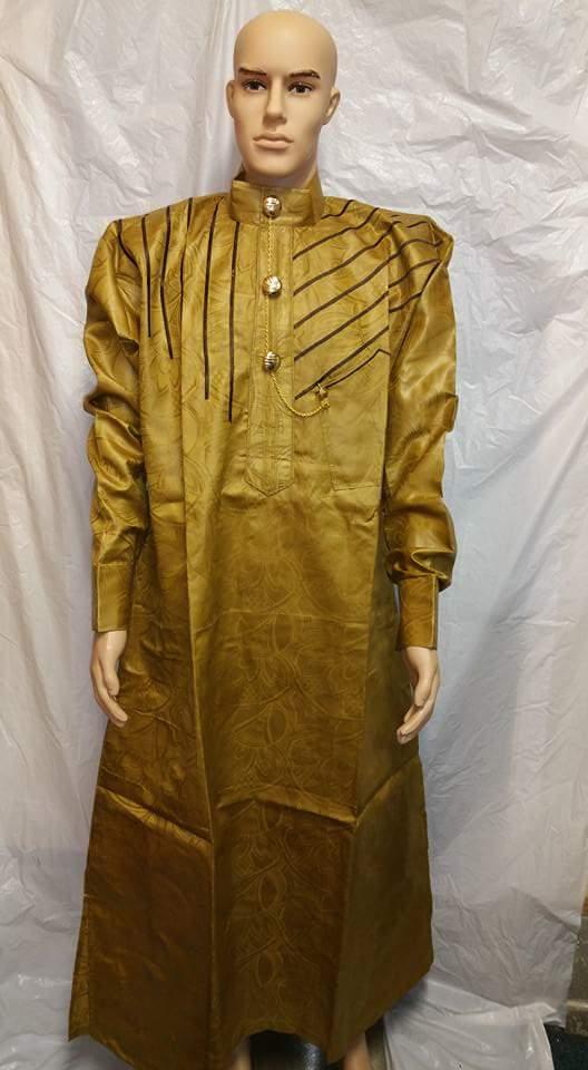 African Men Clothing Traditional  Outfit Complete Set - Ladybee Swiss Lace