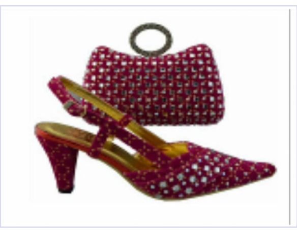 Lovely Pink Shoes Set - Ladybee Swiss Lace