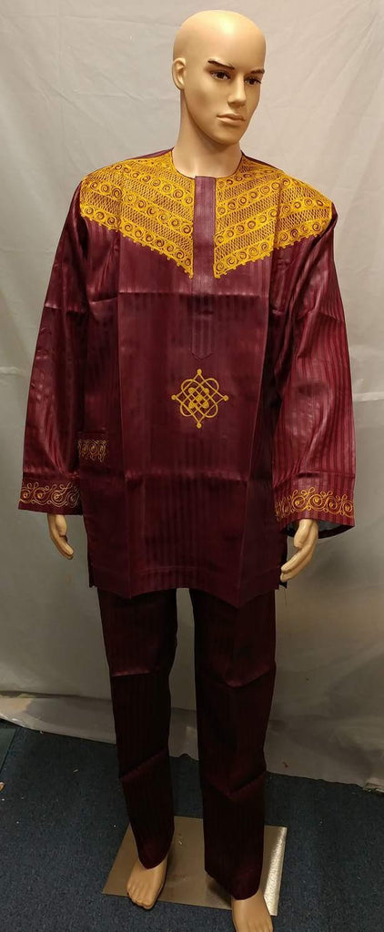 AFRICAN MEN'S COMPLETE  SET OF OUTFIT - Ladybee Swiss Lace