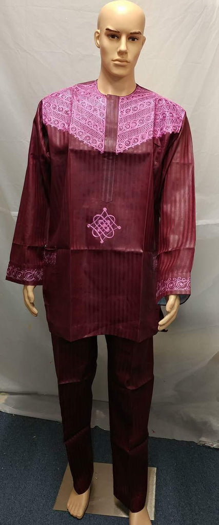 AFRICAN MEN'S COMPLETE  SET OF OUTFIT - Ladybee Swiss Lace