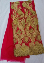 French Lace Fabric 001 - Ladybee Swiss Lace
