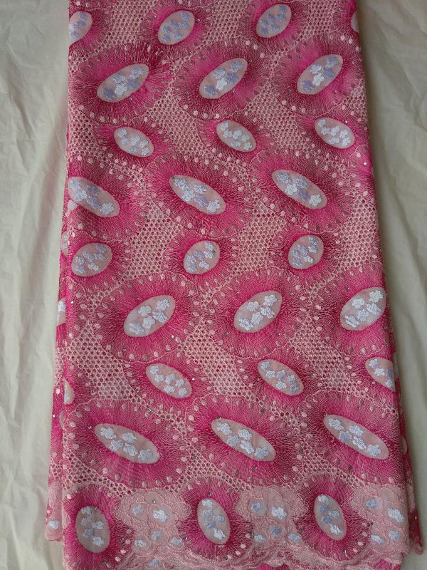 Swiss Lace Fabric - Ladybee Swiss Lace