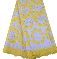 AFRICAN  FRENCH LACE FABRIC