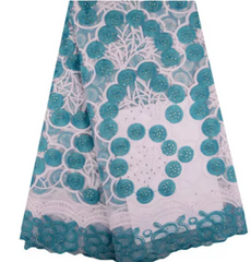 AFRICAN  FRENCH LACE FABRIC