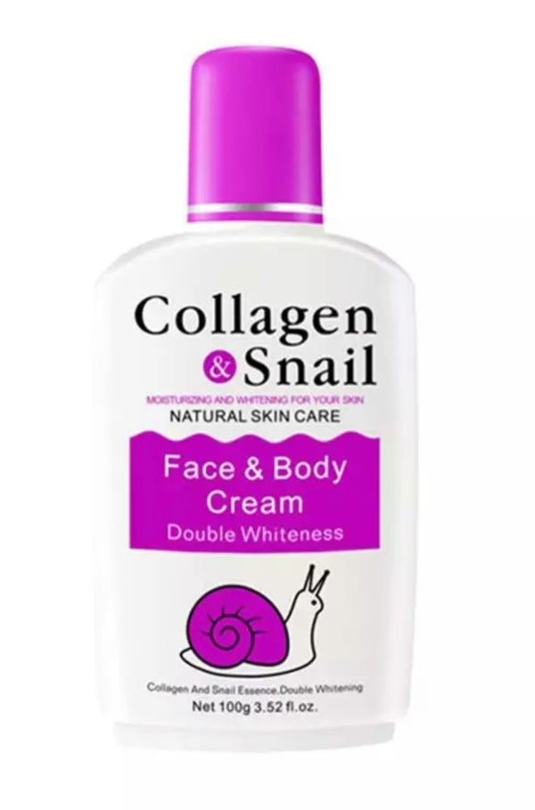 COLLAGEN SNAIL NATURAL SKIN CARE FACE &BODY CREAM