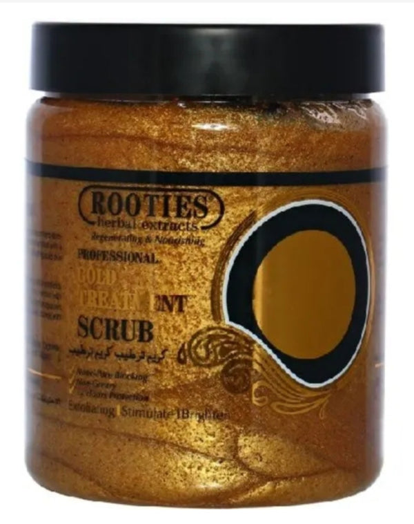 Herbal Extract Gold Treatment Scrub