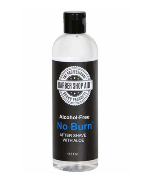 Barber Shop Aid No Burn Alcohol-Free Aftershave with Aloe 12.5oz