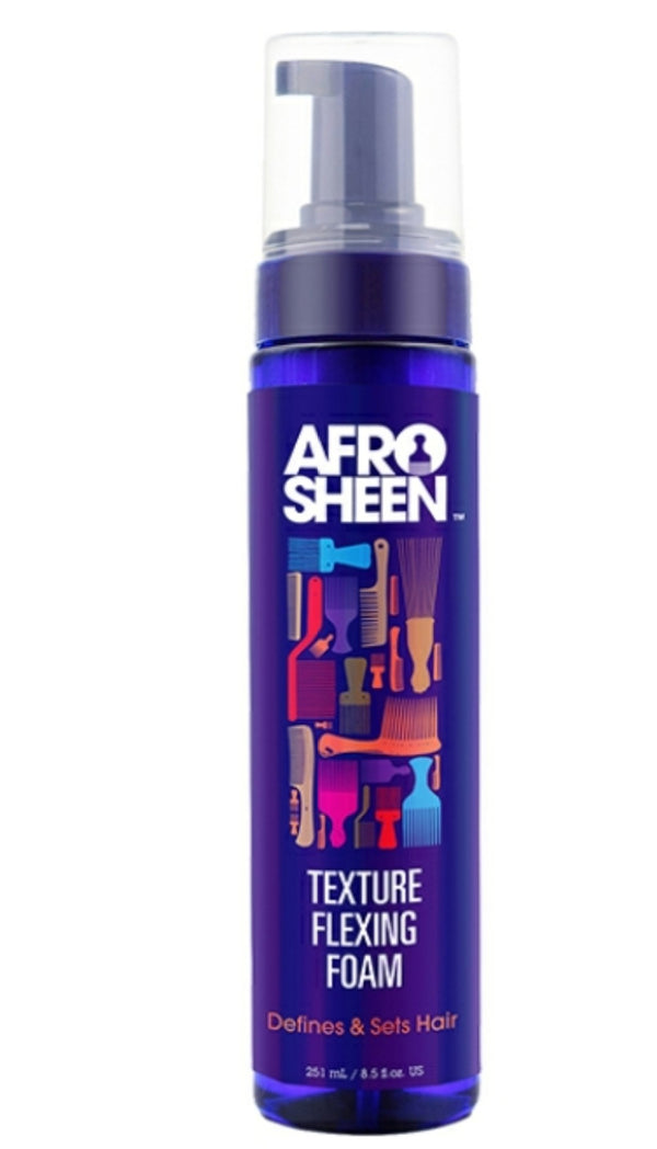 AFRO SHEEN TEXTURE FLEXING FOAM 8.5 OZ
