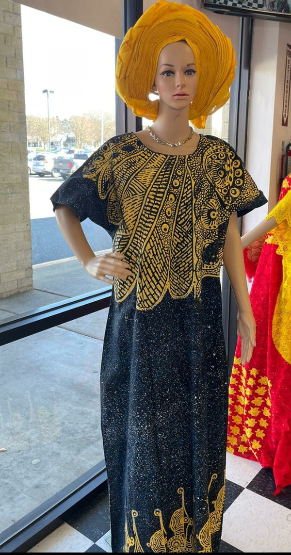 CLASSIC  ELEGANT  BEAUTIFUL READY TO WEAR ANKARA DRESS WITH FULLY DESIGHN