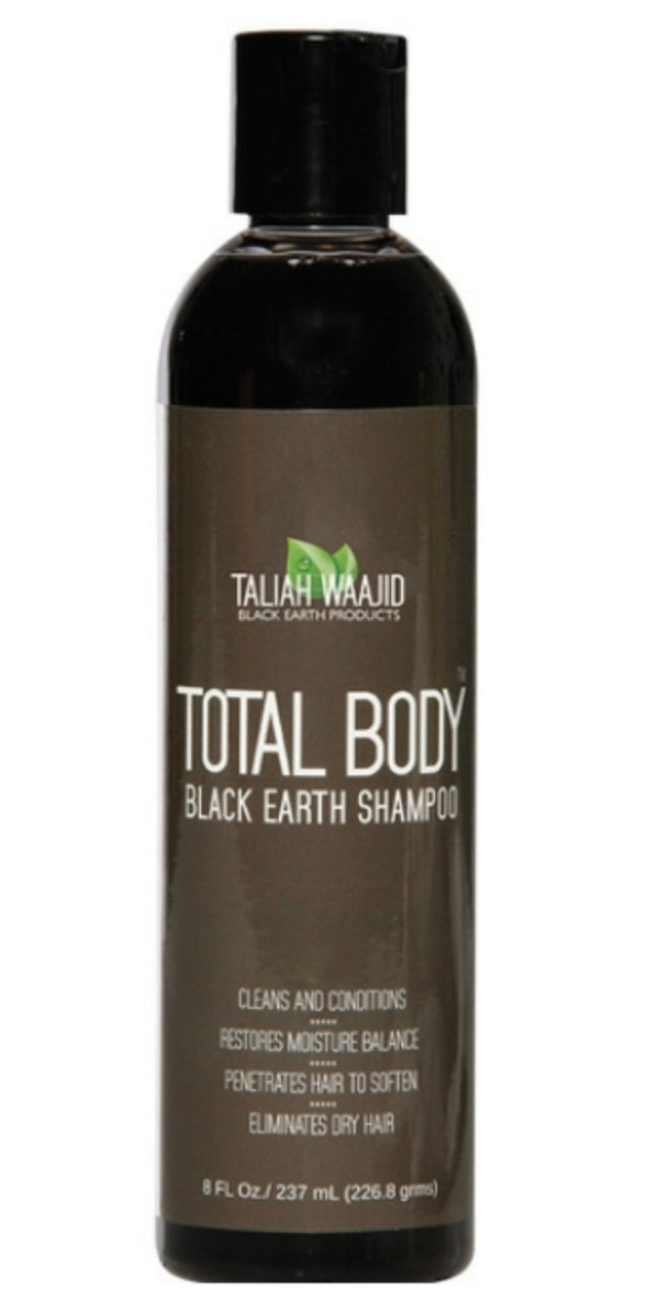 Taliah Waajid Total Body Black Earth Shampoo 8oz