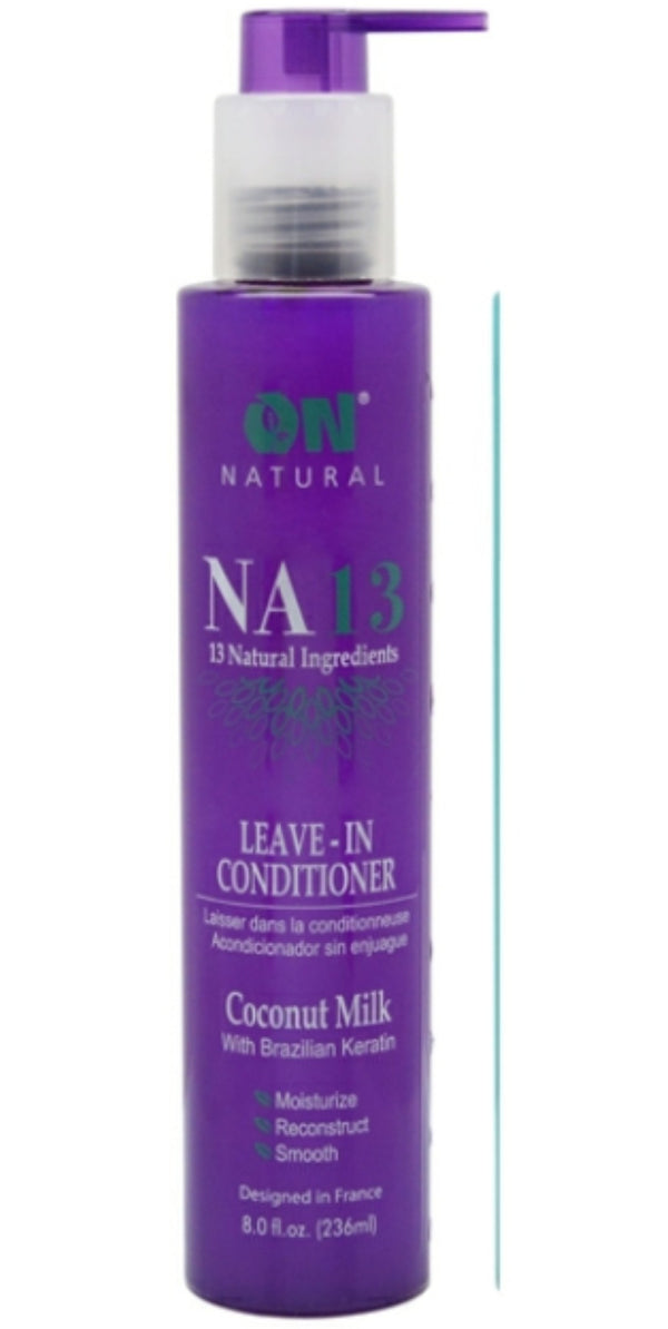 ON NAT NA 13 COCONUT LEAVE-IN CONDITIONER 8 OZ