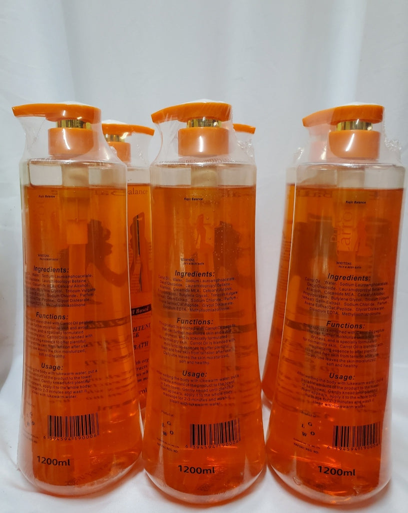 PURE CARROT GOLD SHOWER GEL