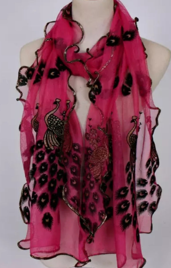 Silk Cotton Scarf Women Luxury hijab Long Scarf