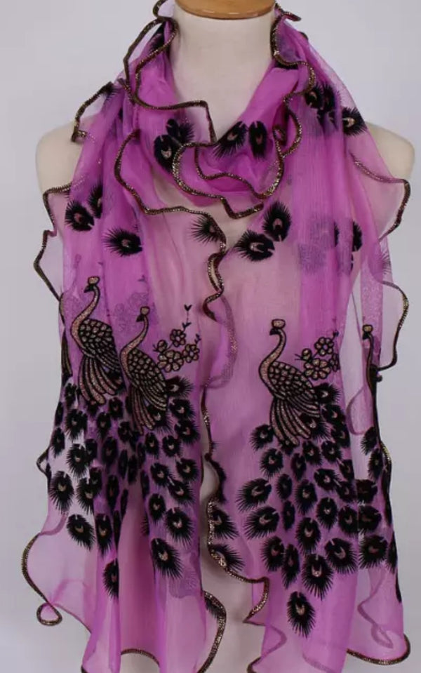 Silk Cotton Scarf Women Luxury hijab Long Scarf