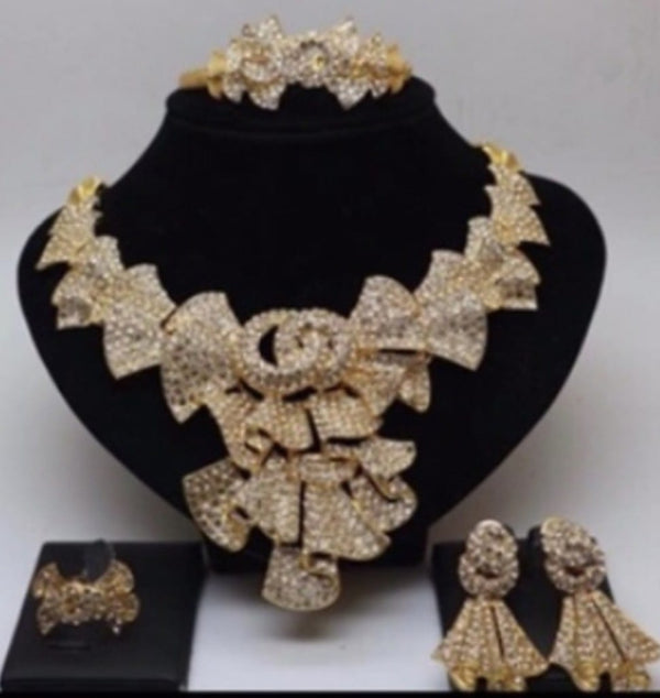 Elegant 4PIC Lovely Beautiful Jewerlry Set