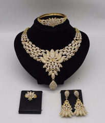 Gold Plated Classic 4PIC Beautiful Jewerlry Set