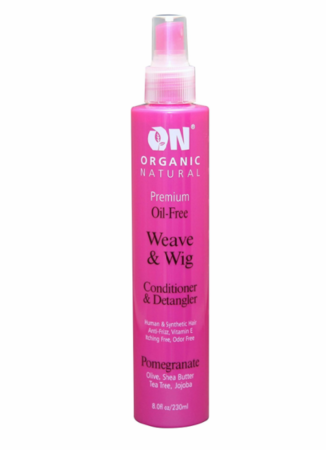 ON NATURAL WEAVE & WIG DETANGLER - POMEGRANATE 8 O