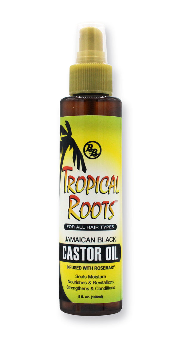 B&B TROPICAL ROOTS JAM BLK CASTOR OIL 5 OZ
