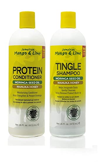 JAMAICAN PROTEIN CONDITIONER AND SHAMPOO 16 OZ