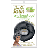 SPARTAN #7600 SATIN LARGE BONNET-BLACK