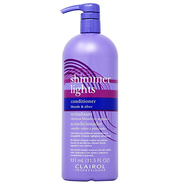 CLAIROL SHIM LIGHTS SHAMPOO BLONDE & SILV 31.5 OZ
