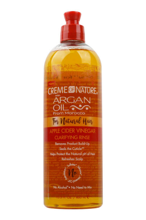 CREME OF NATURE ARGAN CURL APPLE CIDER CLARIFYING
