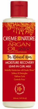CREME OF NATURE ARGAN OIL MOIST RECOVERY LV-IN MIL