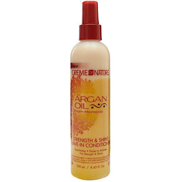 CREME OF NATURE ARGAN OIL STRENTH & SHINE LV IN CONDITIONER 8.45OZ