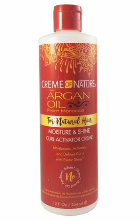 CREME OF NATURE ARGAN CURL ACTIVATOR CREAM 12 OZ