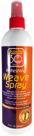 Salon Pro 30 Seconds Refreshing Weave Spray 12oz