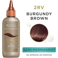 CLAIROL PROFESSIONAL BEAUTIFUL COLLECTION ADVANCED GRAY SOLUTION TEMPORAY HAIR COLOR 2RV BURGANDY BROWN