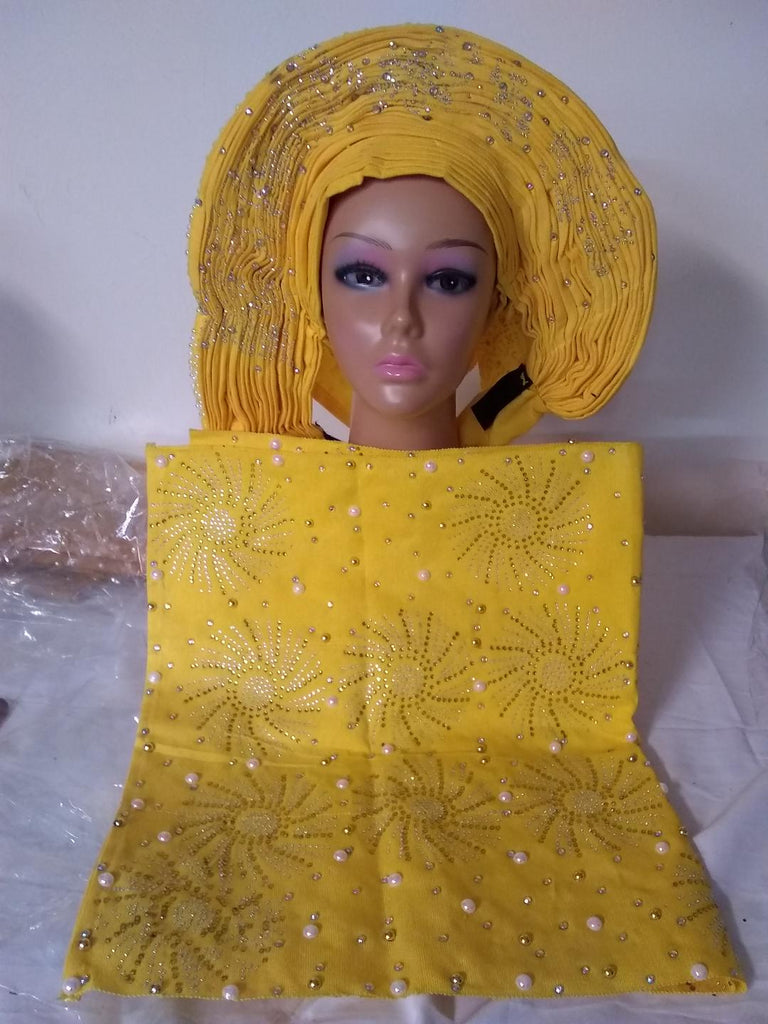 BEAUTIFUL YELLOW SET - Ladybee Swiss Lace