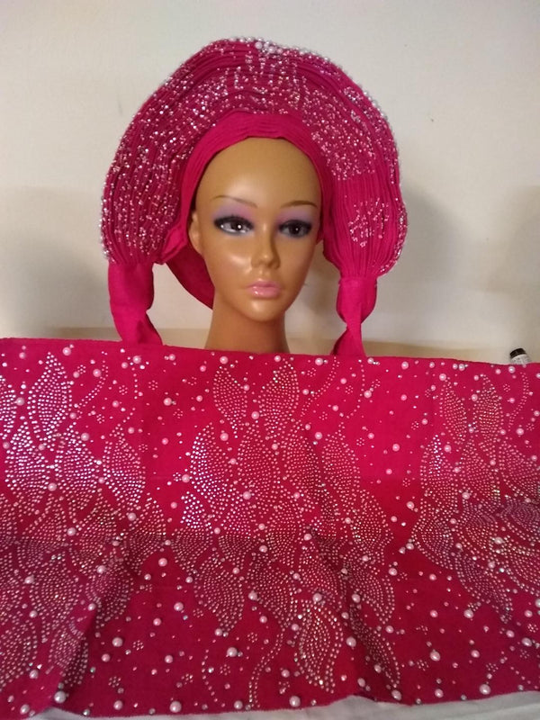 FACIAL PINK COLOR AUTO GELE & IPELE - Ladybee Swiss Lace
