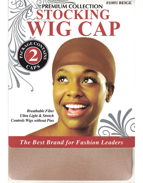 DONNA 11051 WIG CAP 2PC BEIGE