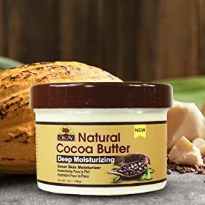 OKAY SKIN BUTTER - 100% NATURAL COCOA BUTTER 7 OZ