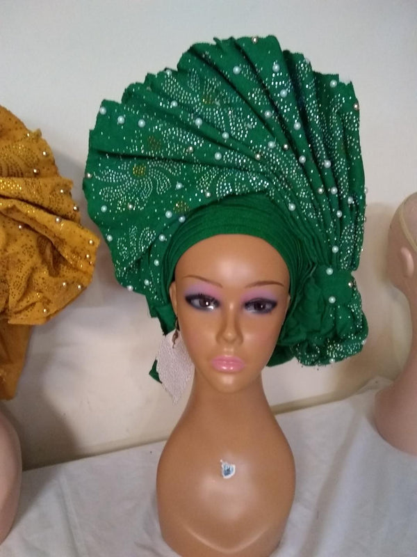 AUTO GELE HEADTIE 1 - Ladybee Swiss Lace